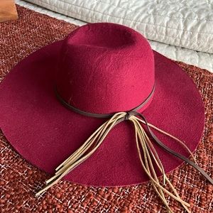 Red Felt Hat